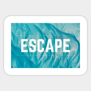 Escape Water Sticker